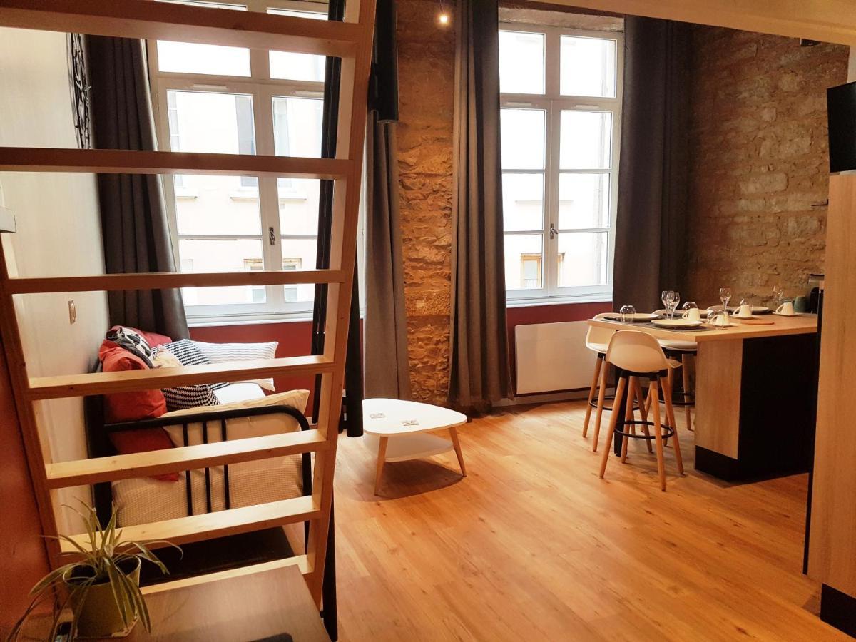 ליון Cosy Appartement, Dans Les Pentes De La Croix Rousse מראה חיצוני תמונה